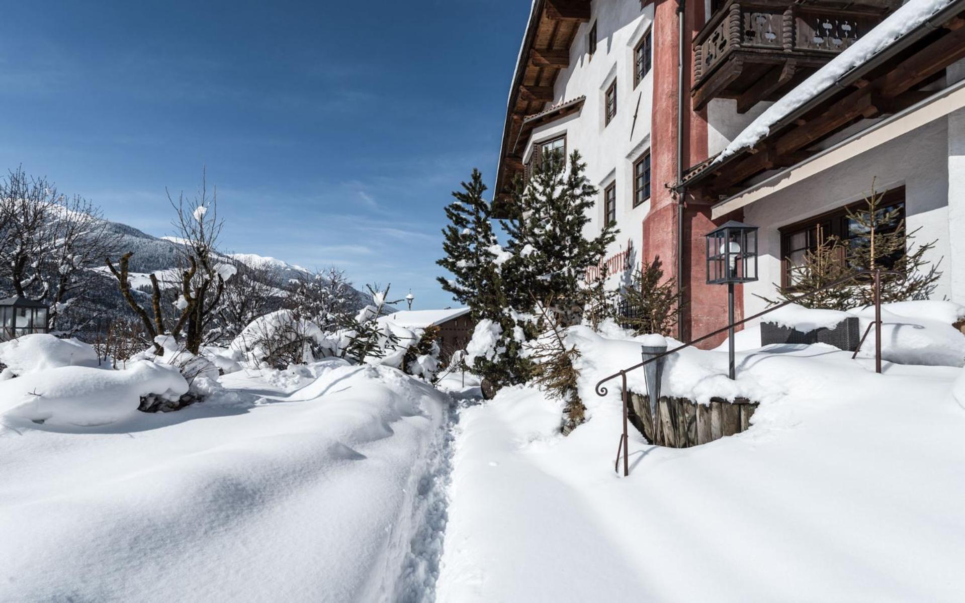 Strasserwirt - Ansitz Zu Tirol Strassen Kültér fotó